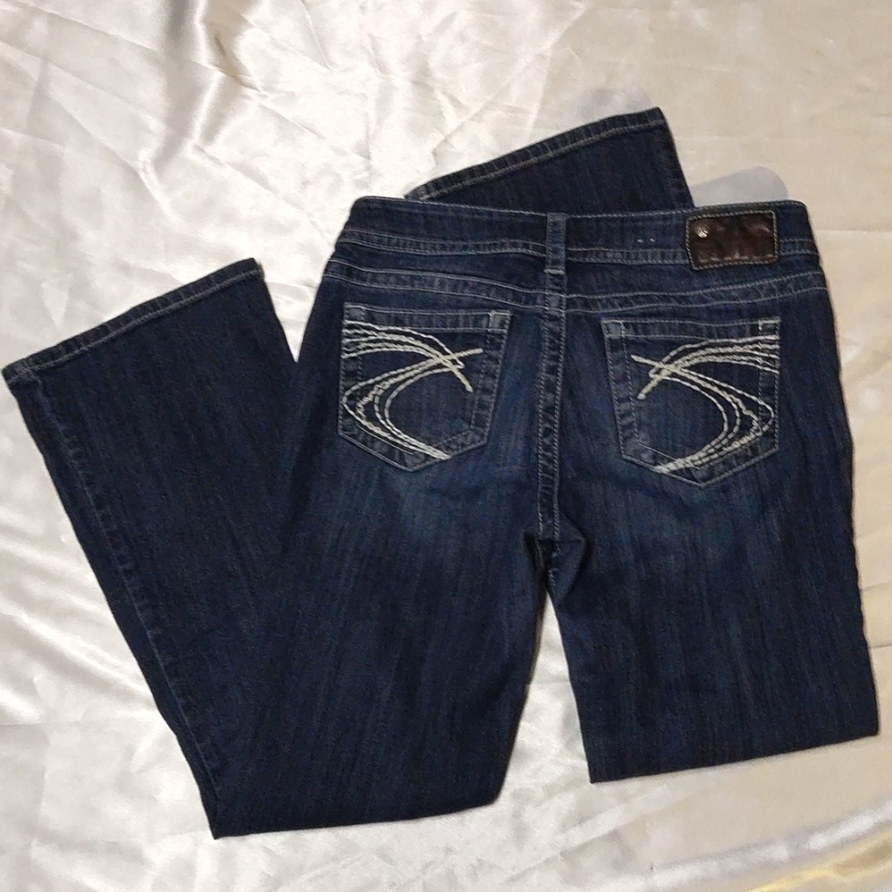 Sold Silver suki boot cut jeans size 29/30 - Picture 5 of 8